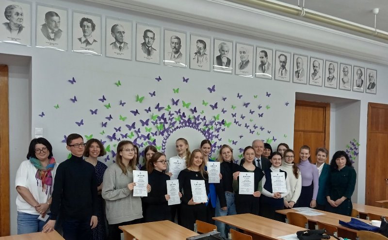 Урачыстае падвядзенне вынікаў конкурсу «Алімпійская лесвіца» адбылося на філалагічным факультэце