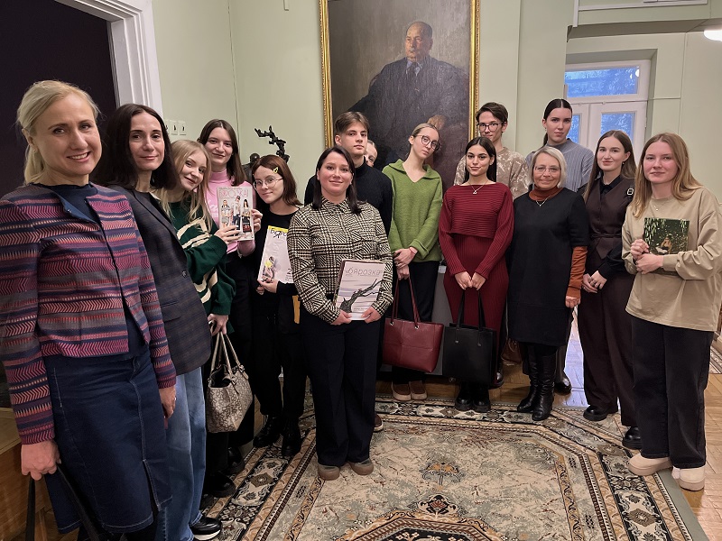 У ГАСЦЯХ У ЧАСОПІСА «БЯРОЗКА»