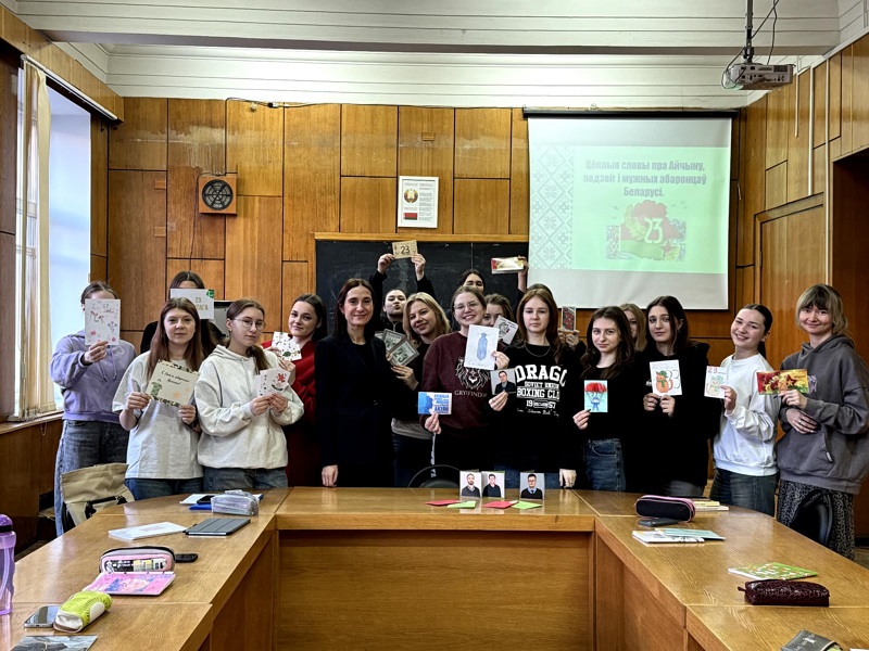 «Цёплыя словы пра Айчыну, подзвіг і мужных абаронцаў Беларусі»