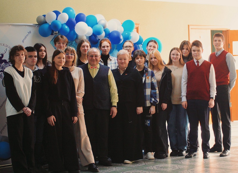 Встреча со школьниками и учителями в Гродно