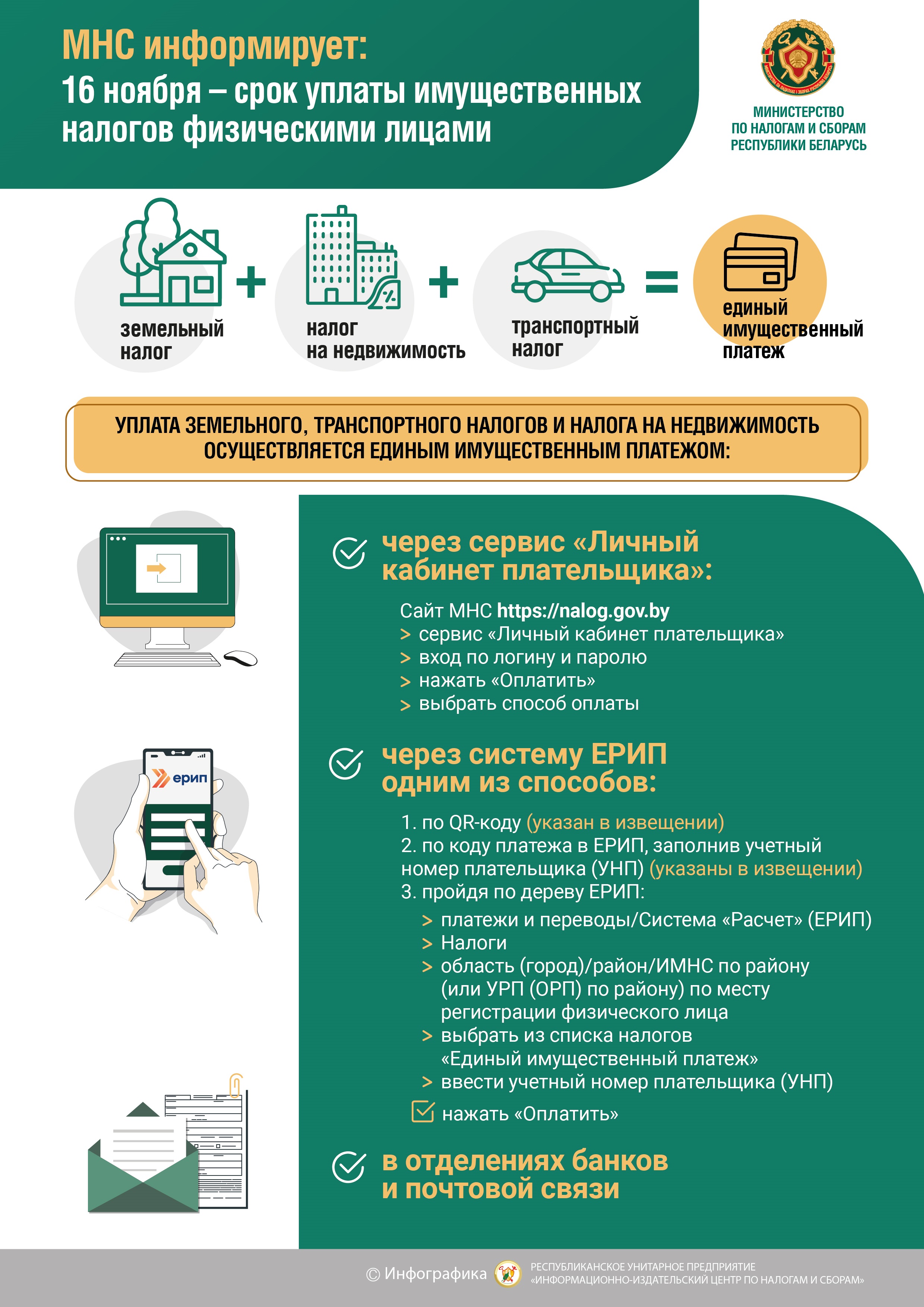 МНС информирует