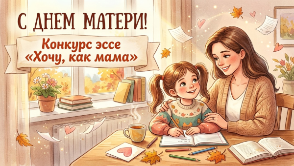 Ко Дню матери конкурс эссе «Хочу, как мама»